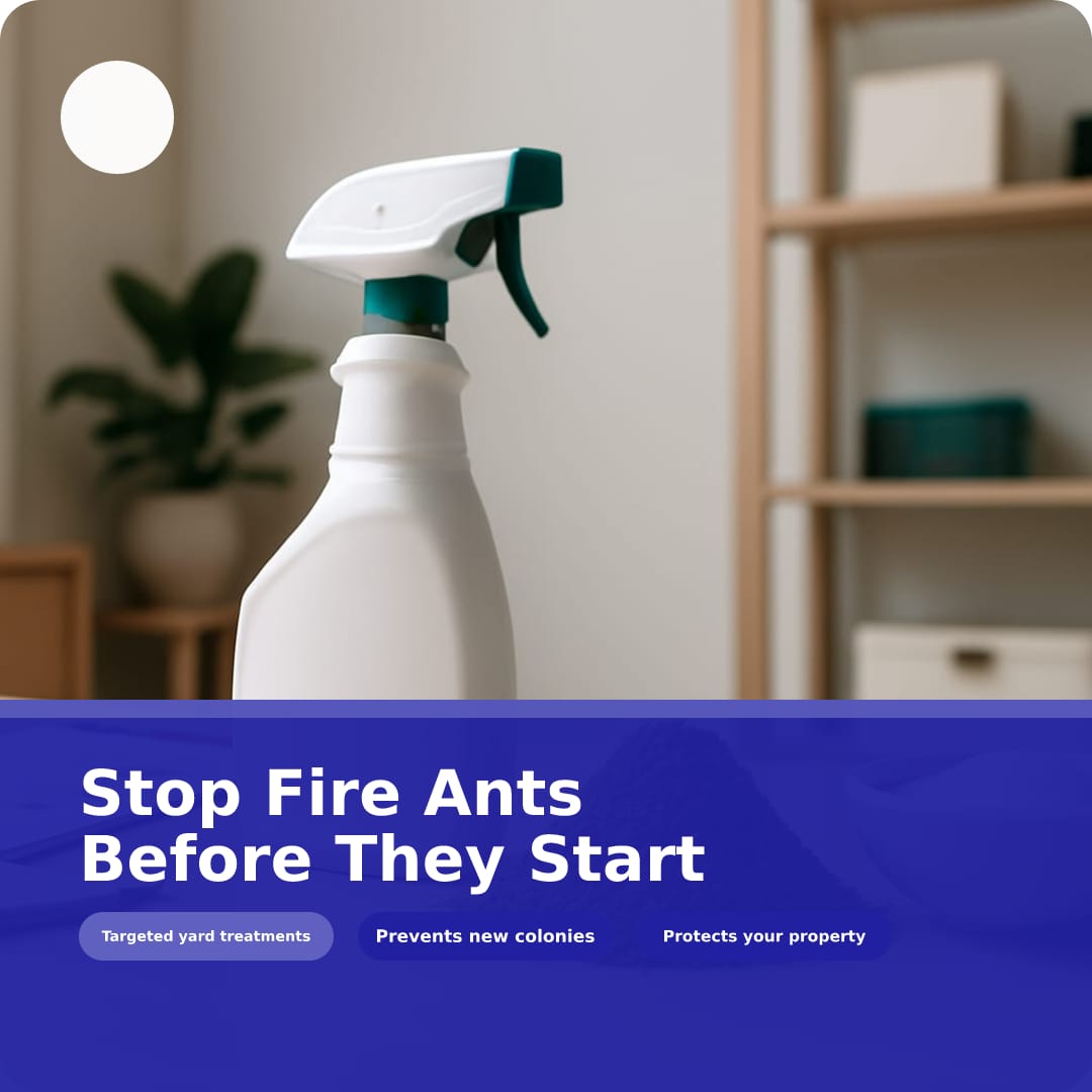 Illustration for Why Spring is the Critical Window for Fire Ant Mound Prevention