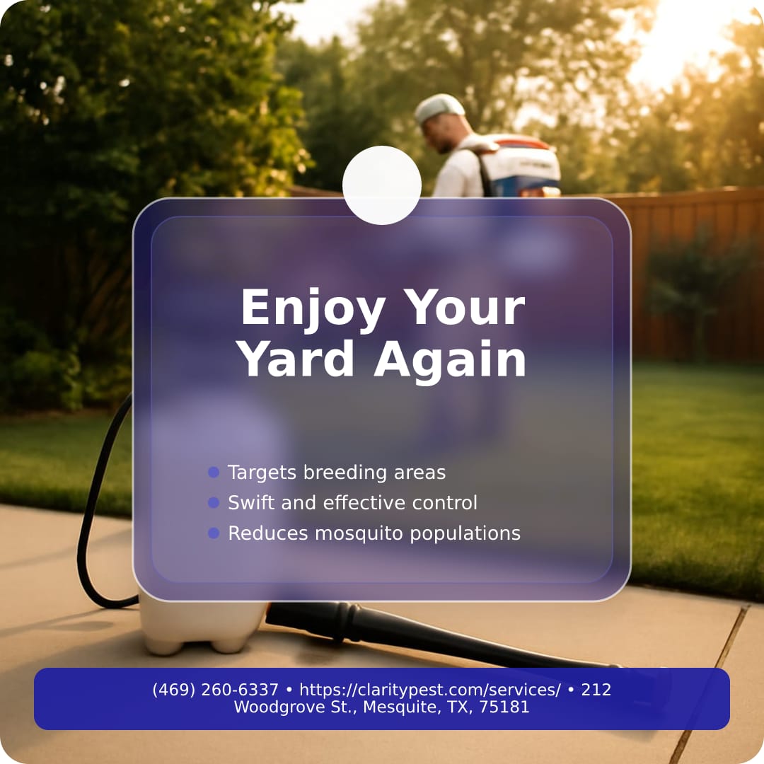 Illustration for Why Your Backyard is Still Swarming: The Hidden Logic of Mosquito Treatment For Yard Success